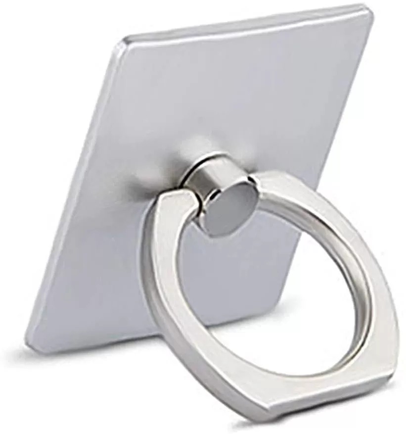 Luxury 360-Degree Metal Fold Finger Ring Square Shape