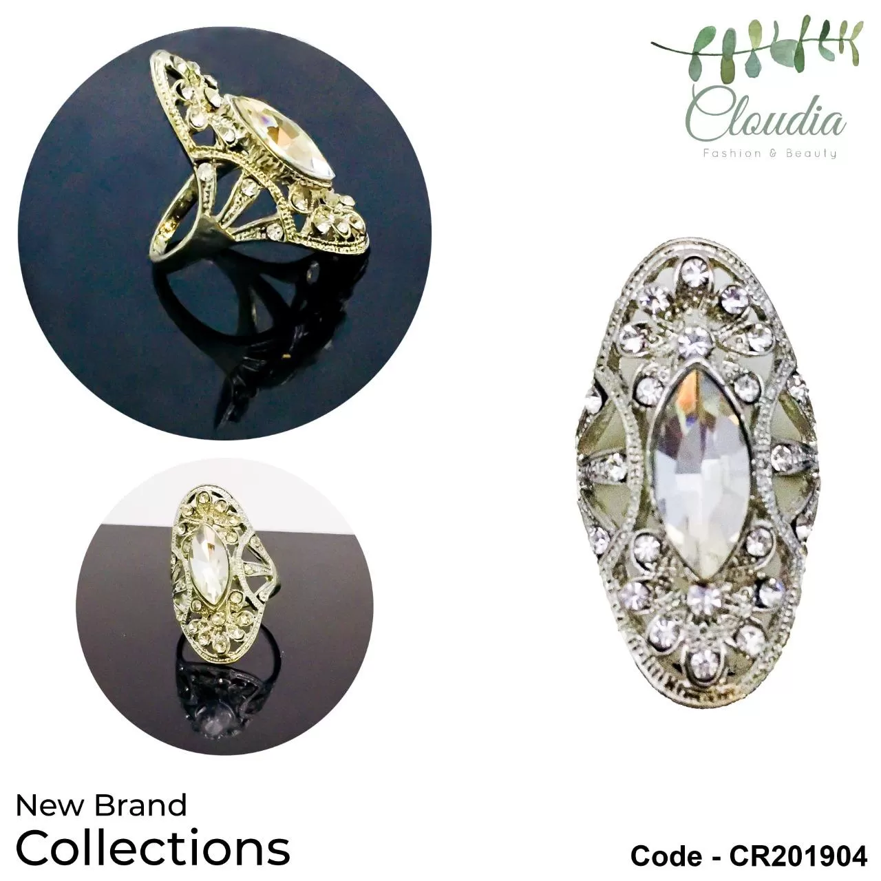 Generic New Design Silver Ring Fashion Accessory - image 2