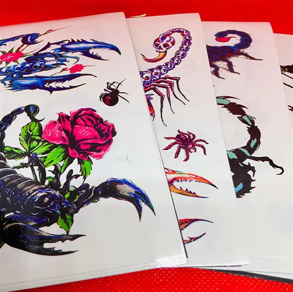 Generic Temporary Tattoo Sticker Animal Special Design - image 1