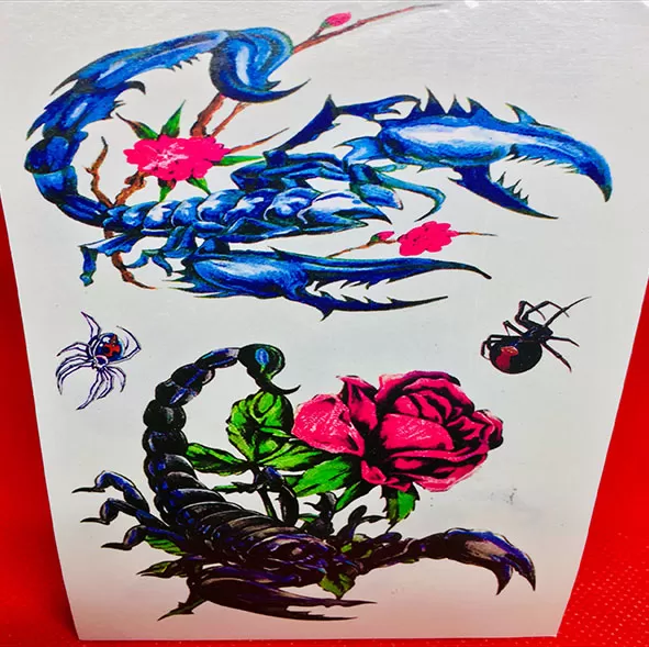 Generic Temporary Tattoo Sticker Animal Special Design - image 2