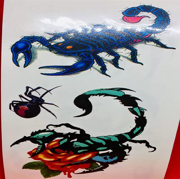 Generic Temporary Tattoo Sticker Animal Special Design - image 3