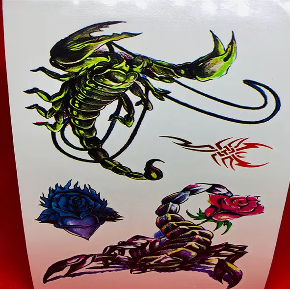 Generic Temporary Tattoo Sticker Animal Special Design - image 5