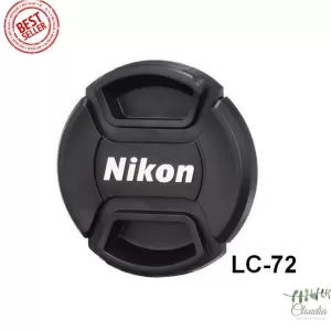 Nikon 72mm DSLR Camera Lens Cover
