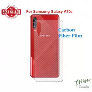 Samsung A70 S Transparent Scratch Resistant Back Film