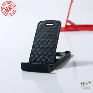 Generic Adjustable Phone Holder Black Folded