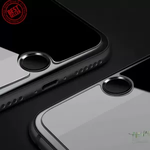 iPhone Home Button Sticker Black Fingerprint Support