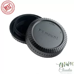 Fuji Body Rear Lens Cap Anti-Dust Cover Case Black