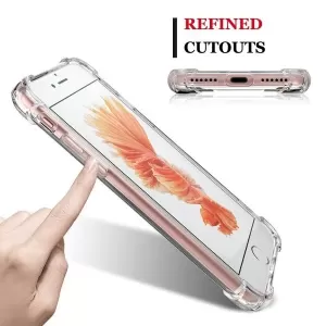 Apple iPhone Cover Shockproof Transparent Bumper