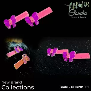 Generic S/M Multi Color Flower Cartoon Hairpin Clips