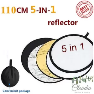 Generic Reflector Board 110cm 5-in-1 Folding Fill Light