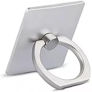 Luxury 360-Degree Metal Fold Finger Ring Square Shape
