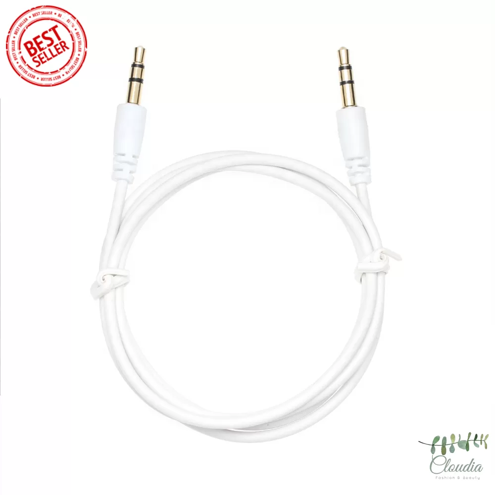 Generic 3.5mm Jack Aux Audio Extension Cable With Mic