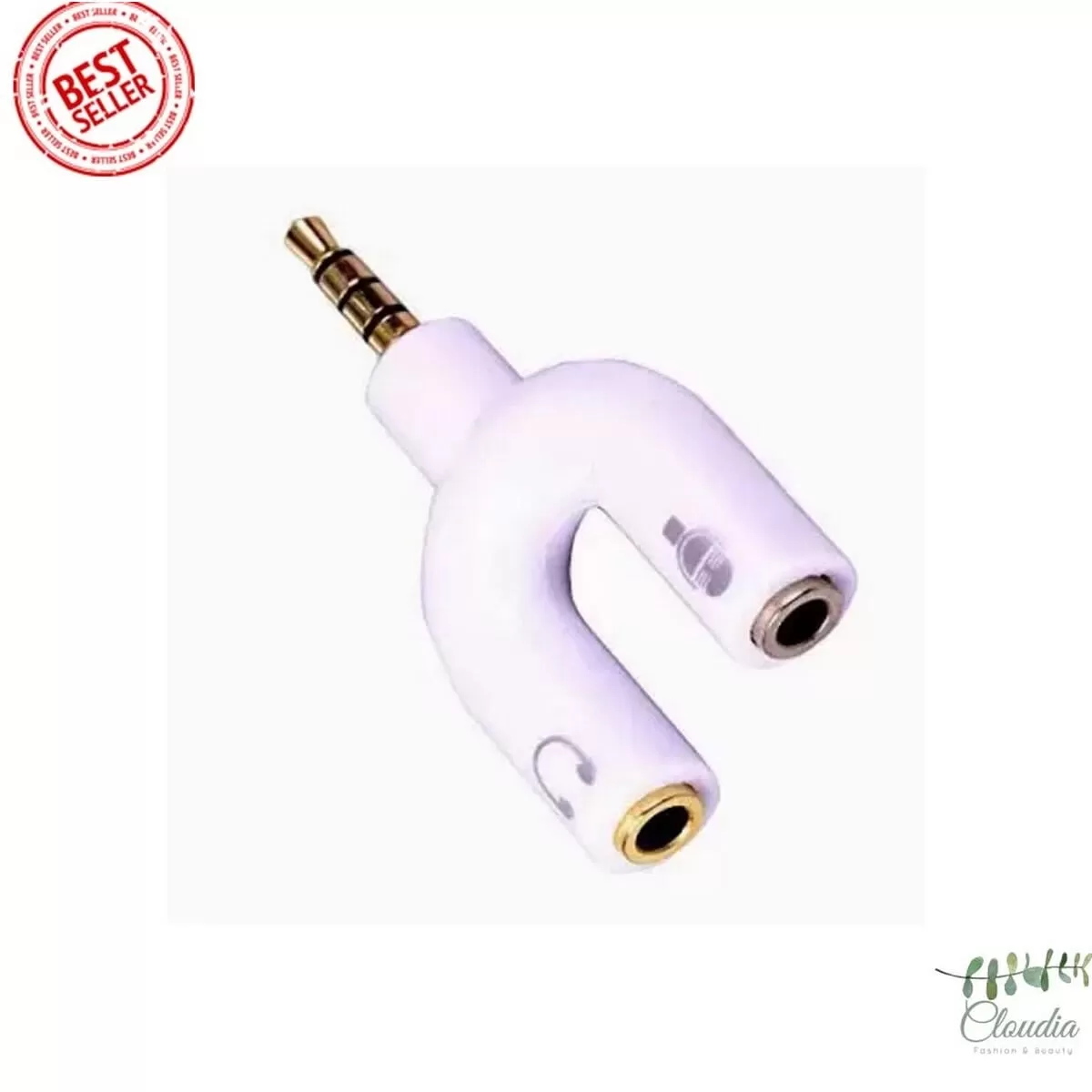 Claudia Earphone Headphone Splitter 3.5Mm Microphone