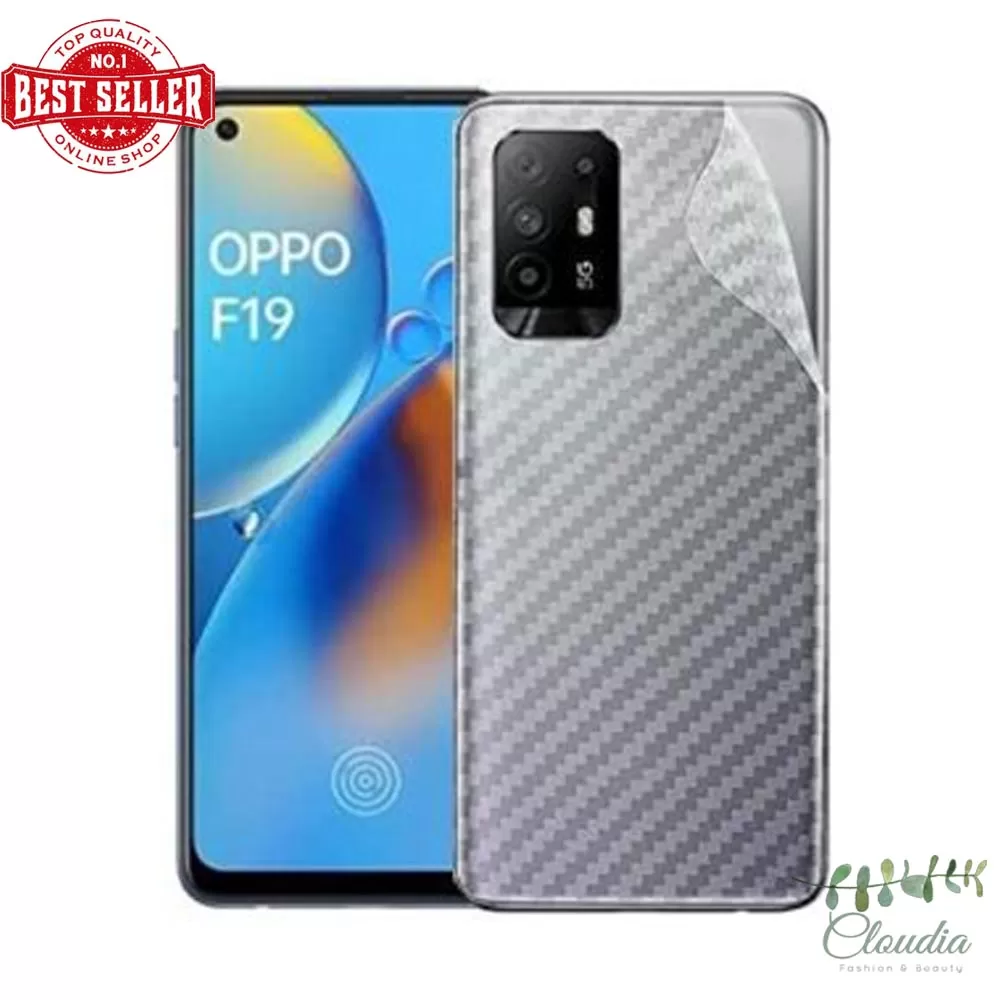 Oppo F19 Transparent Scratch Resistant Back Film