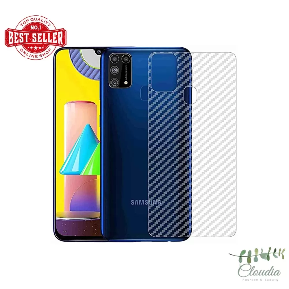 Samsung A21S Transparent Scratch Resistant Back Film - image 2
