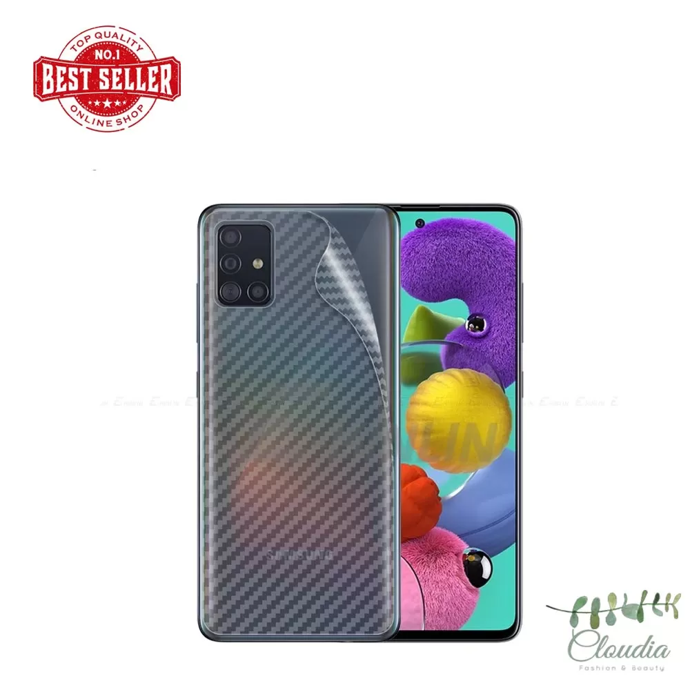 Samsung A51 Transparent Scratch Resistant Back Film