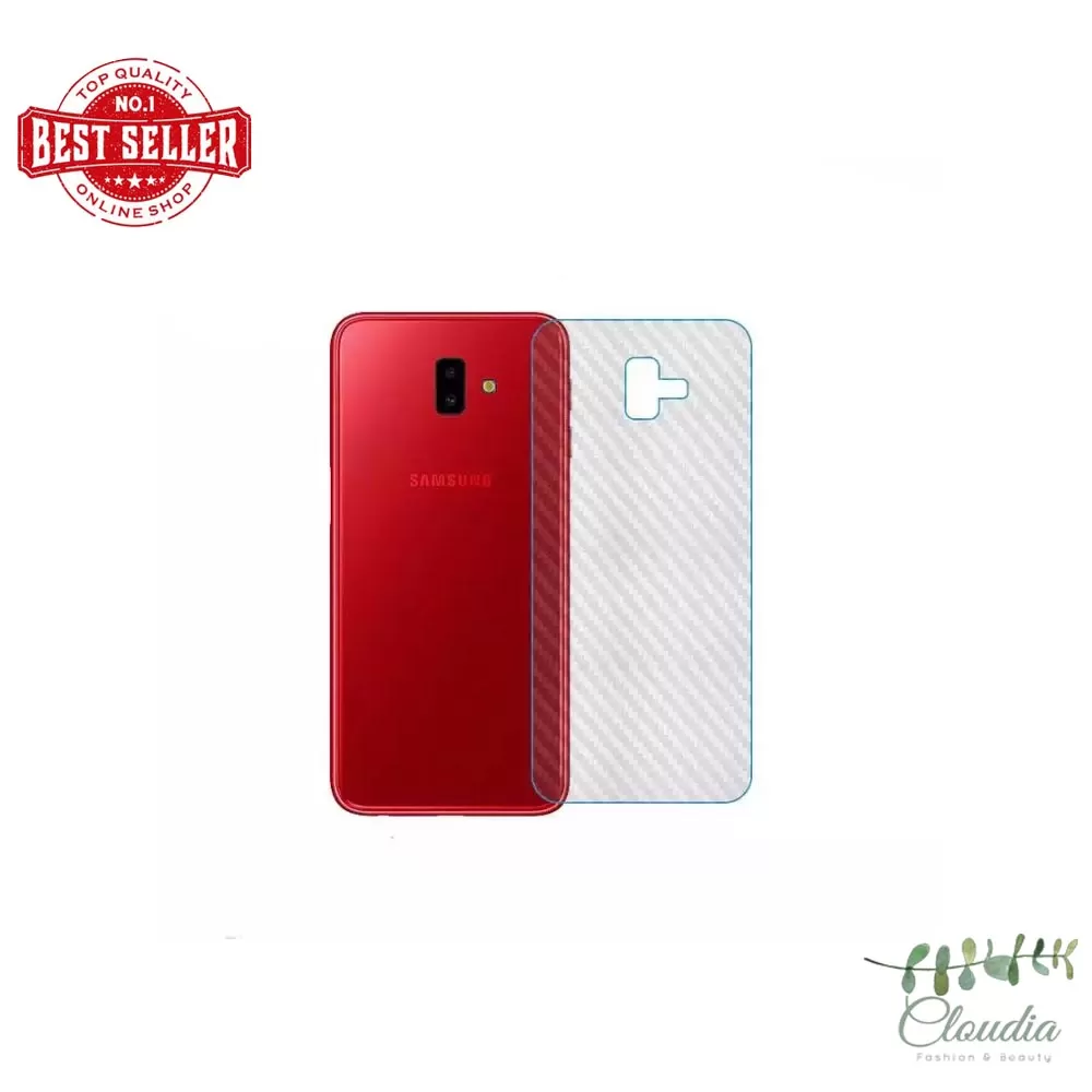 Samsung J6 Plus Transparent Scratch Resistant Back Film