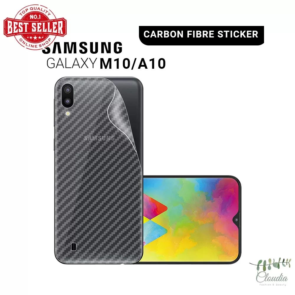 Samsung M10 Transparent Scratch Resistant Back Film