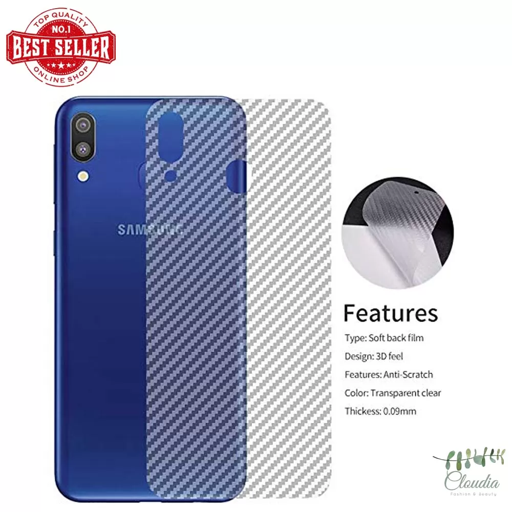 Samsung M20 Transparent Scratch Resistant Back Film