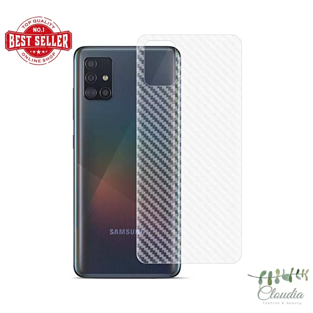 Samsung M51 Transparent Scratch Resistant Back Film