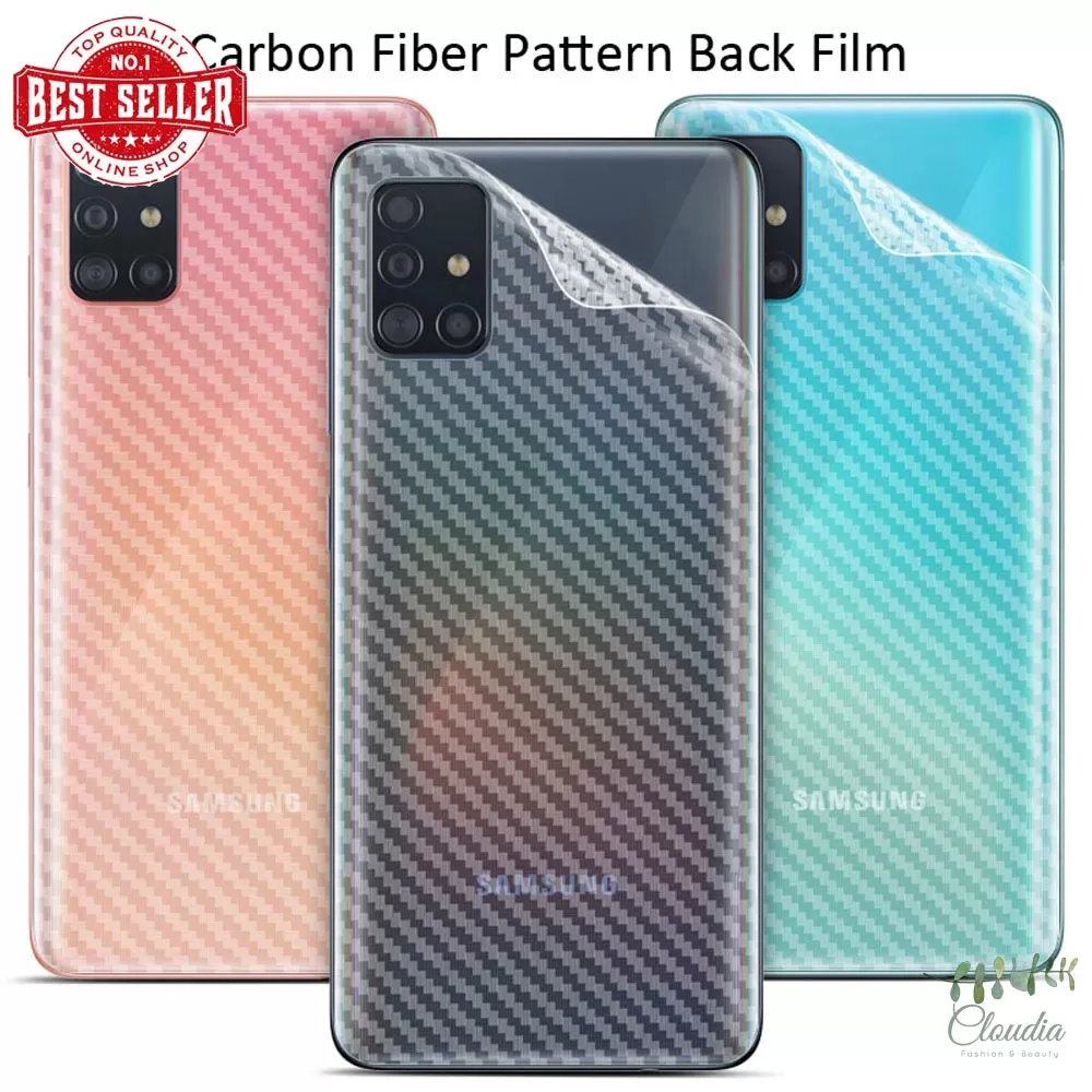 Samsung S20 Fe Transparent Scratch Resistant Back Film - image 2