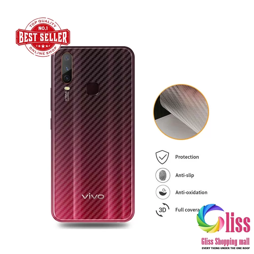 VIVO Y19 Transparent Scratch Resistant Back Film - image 2