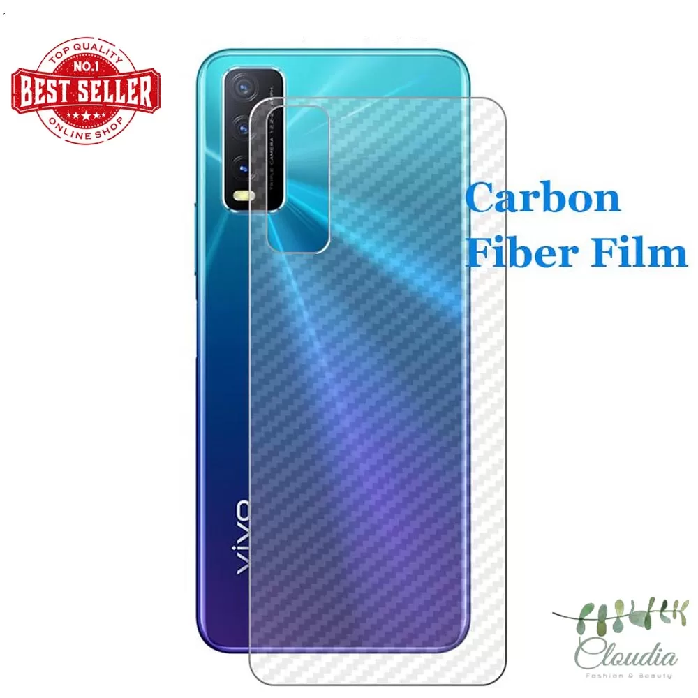 Vivo Y20 Transparent Scratch Resistant Back Film - image 2