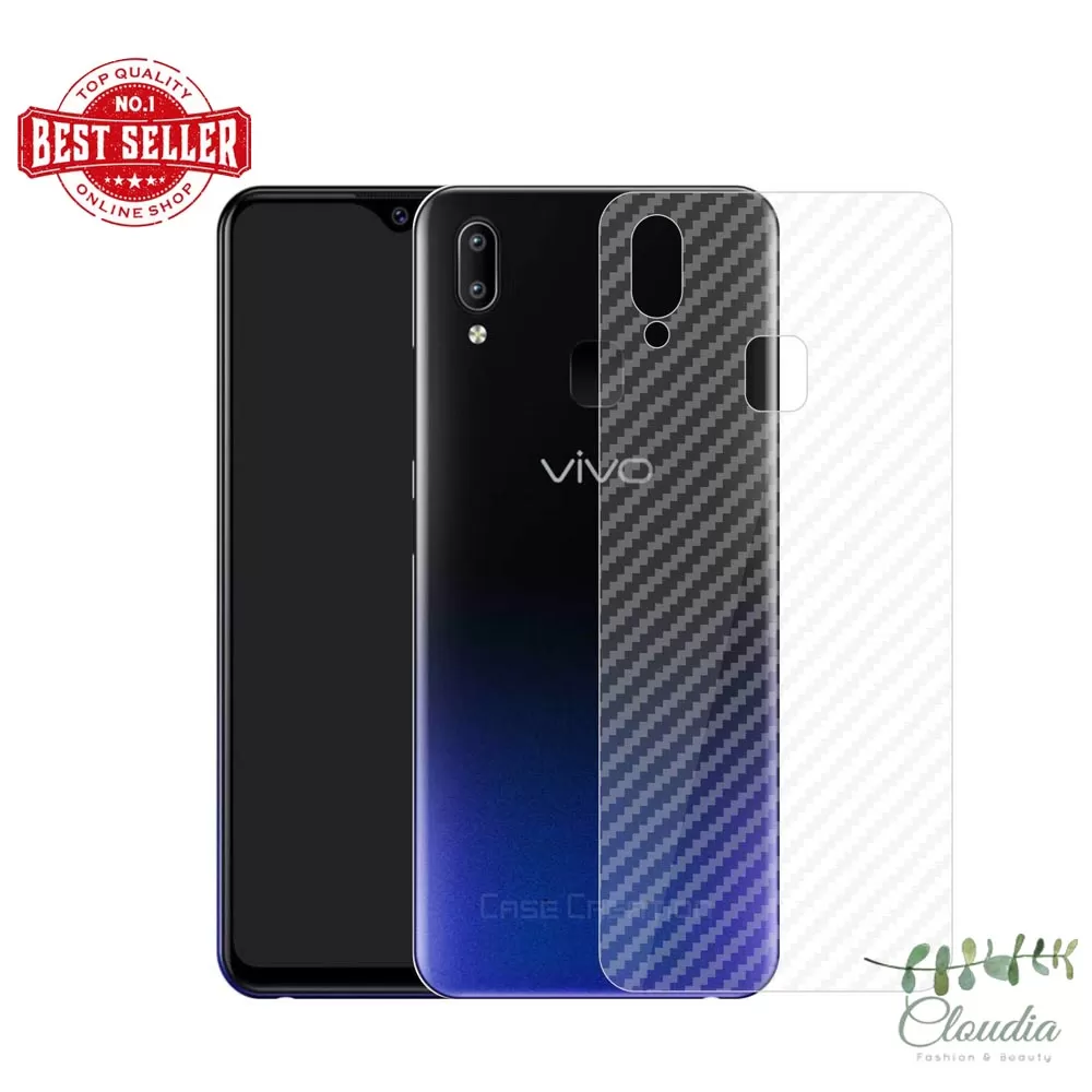 Vivo Y91 Transparent Scratch Resistant Back Film - image 2