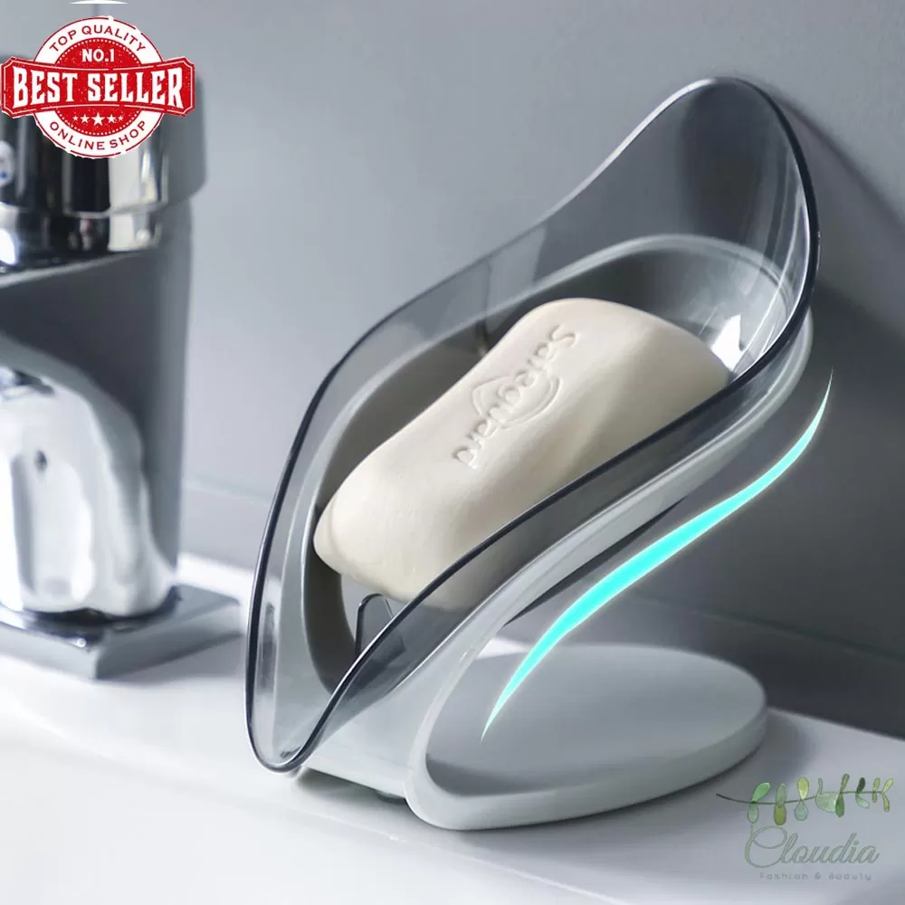 Generic Leaf Shape Soap Holder Self-Draining