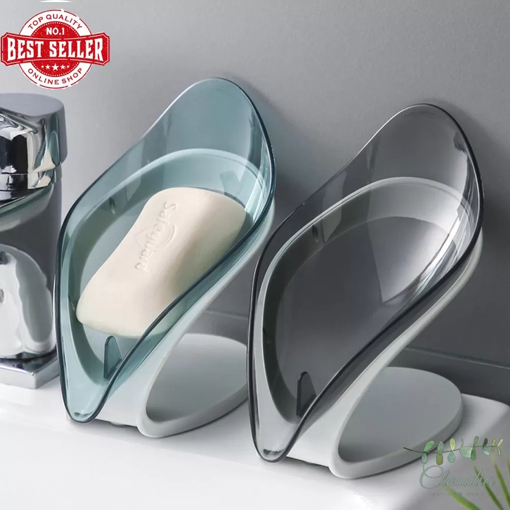 Generic Leaf Shape Soap Holder Self-Draining - image 5