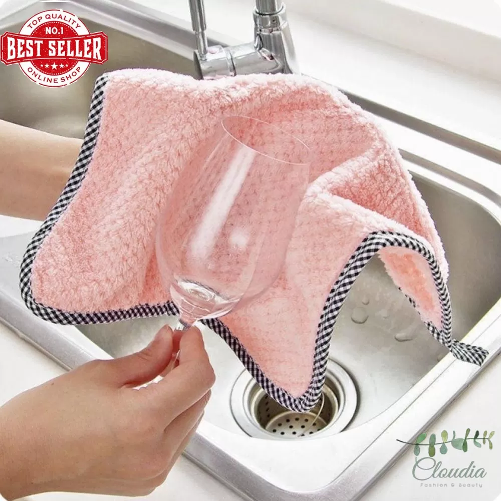 Generic Microfiber Dish Towel Absorbent Cleaning - image 4