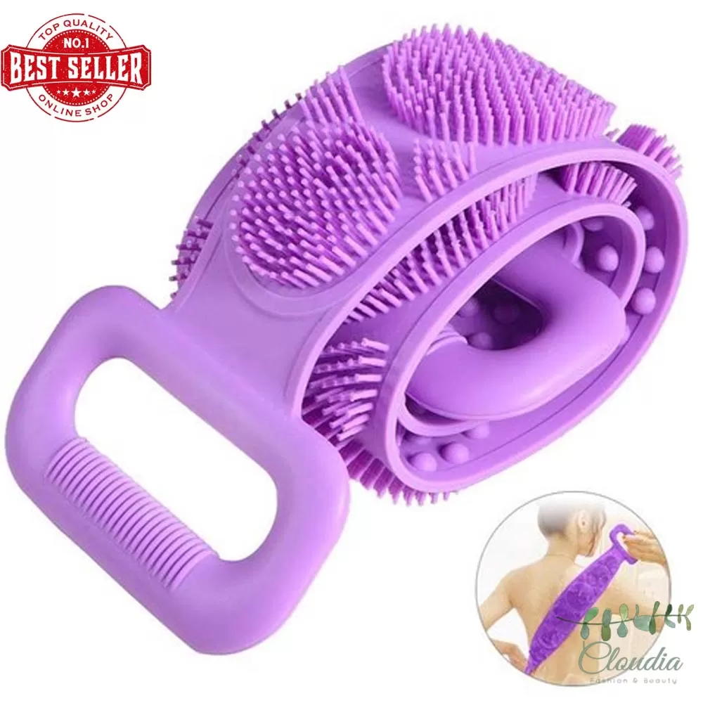 Generic Silicone Body Brush Bath Belt Exfoliating - image 2