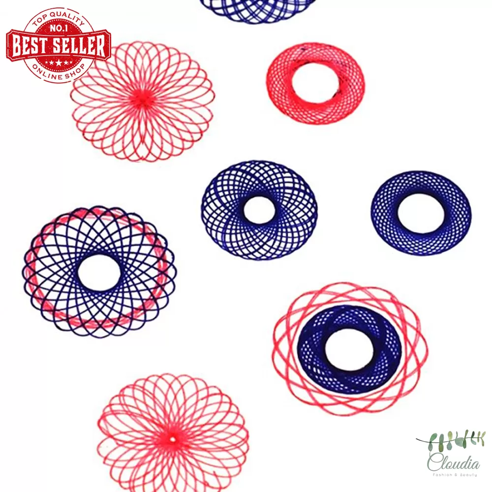 Generic Multi-Function Interesting Puzzle Spirograph - image 5