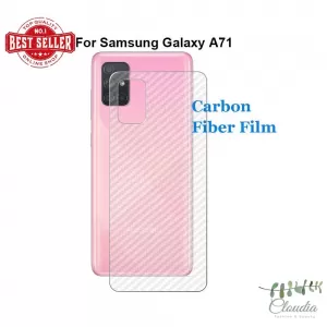 Samsung A71 Transparent Scratch Resistant Back Film