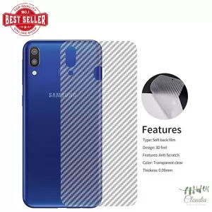 Samsung M20 Transparent Scratch Resistant Back Film