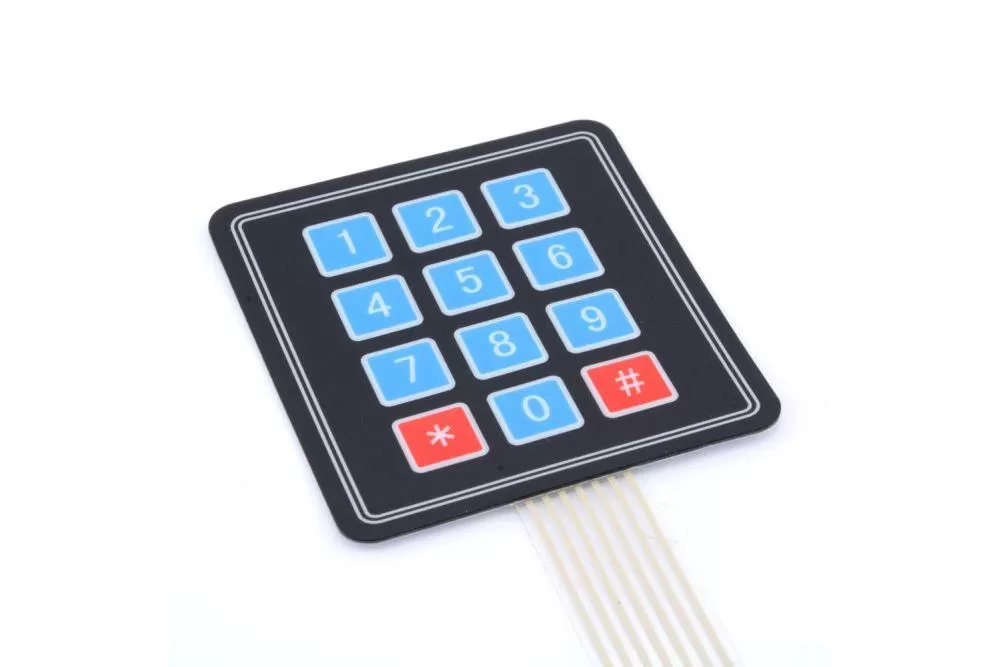 Generic 12 Key 3x4 Membrane Switch Keypad - image 3