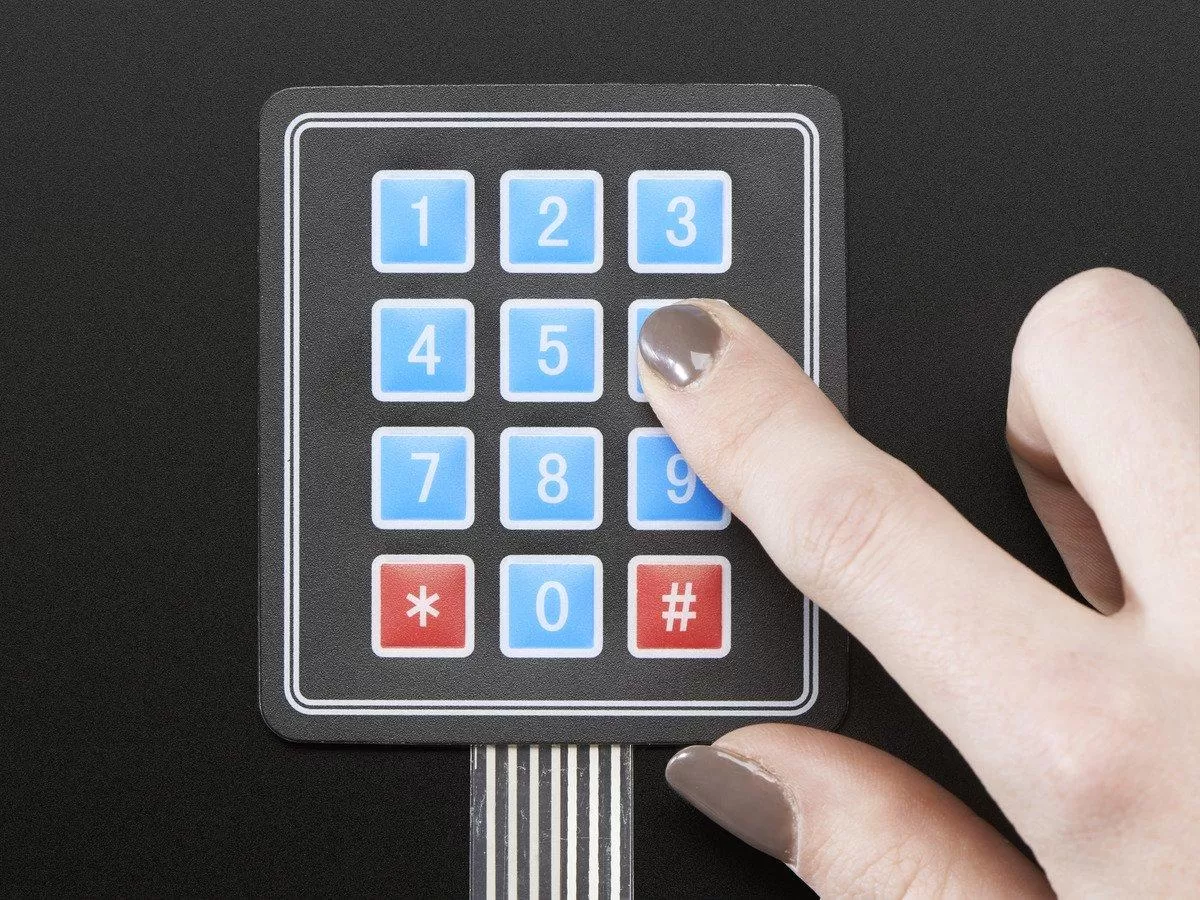Generic 12 Key 3x4 Membrane Switch Keypad - image 4