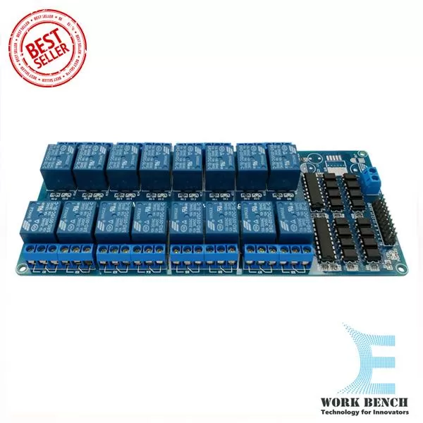Generic 16 Channel Relay Optocoupler Protection LM2596 - image 2
