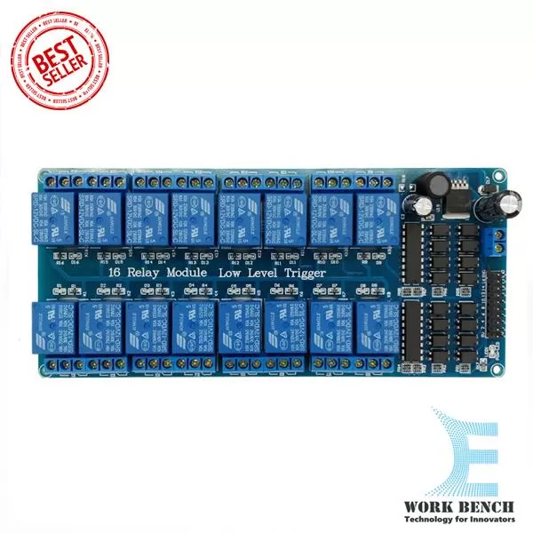 Generic 16 Channel Relay Optocoupler Protection LM2596 - image 3