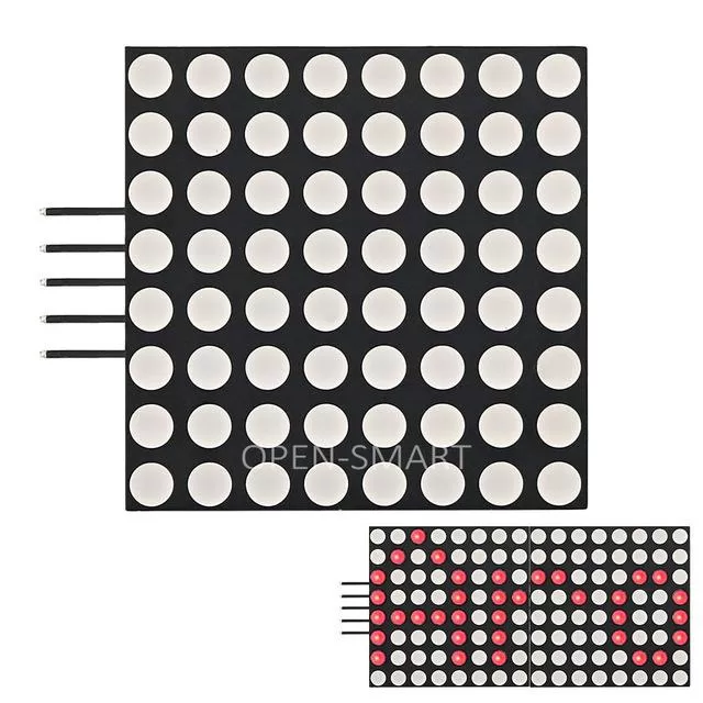 Generic 8x8 LED Matrix Bright Red Dot Module - image 4