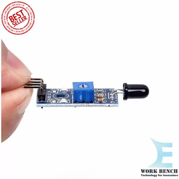 Generic 4 Pin IR Flame Detection Sensor Module - image 3