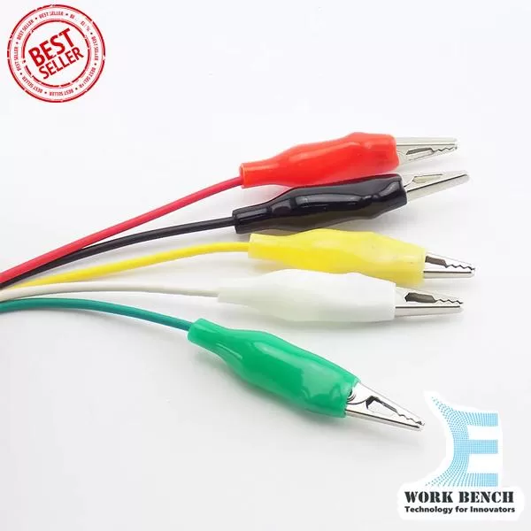 Generic Alligator Clips Cable Test Leads Jumper Wire Electric - image 3