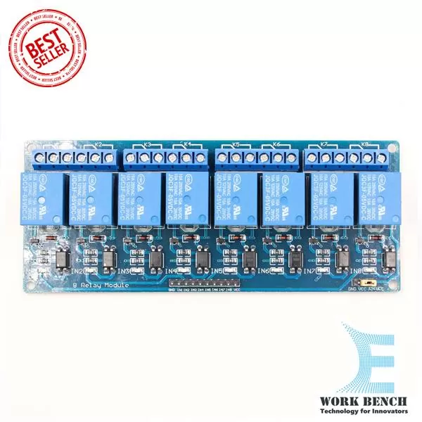 Generic 5V 8-Channel Relay Module Board for MCU DSP ARM - image 5