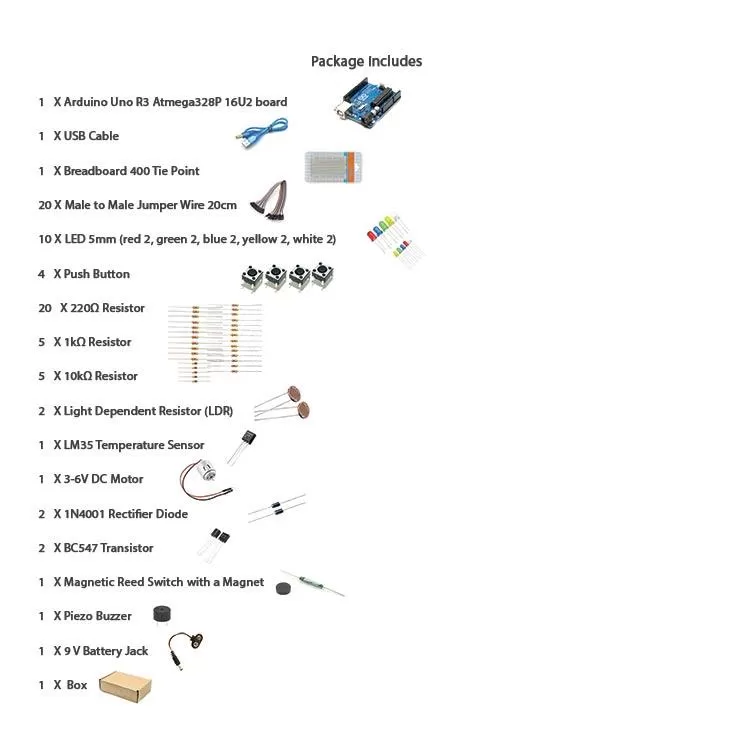 Arduino UNO R3 Starter Kit for School - image 2