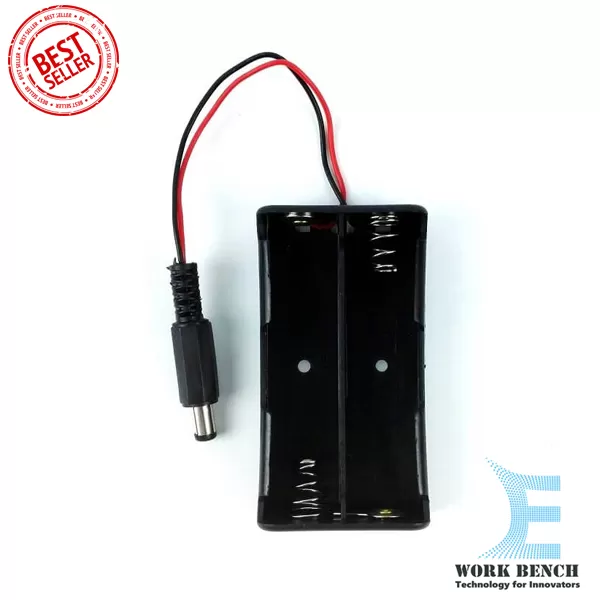 Generic 18650 Battery Box 7.4V Series Charge with Cable