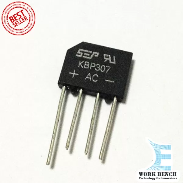 Generic KBP307 Diode Bridge Rectifier 3A 700V