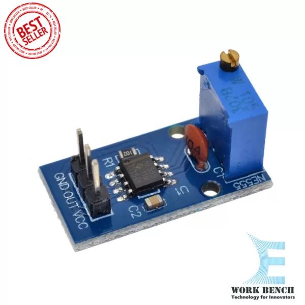 Generic NE555 Adjustable Frequency Pulse Generator Module