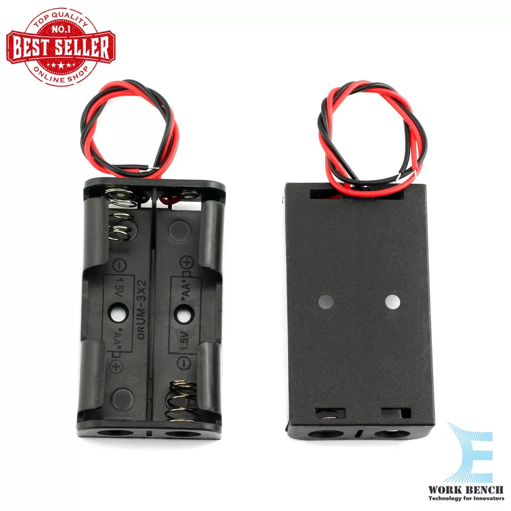 Generic AA Battery Holder Storage Case - image 2