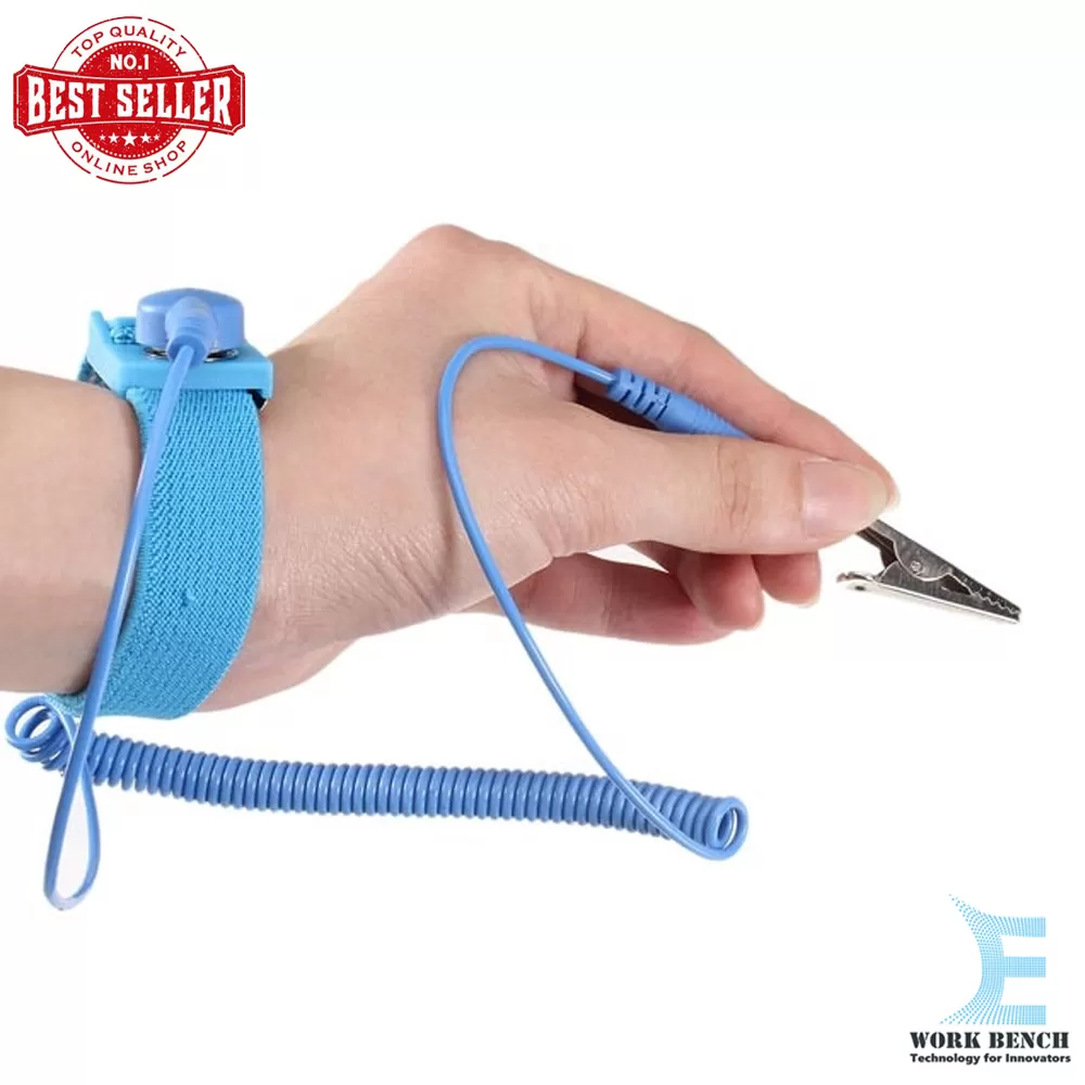 Blue Brand Anti Static ESD Wrist Strap - image 2