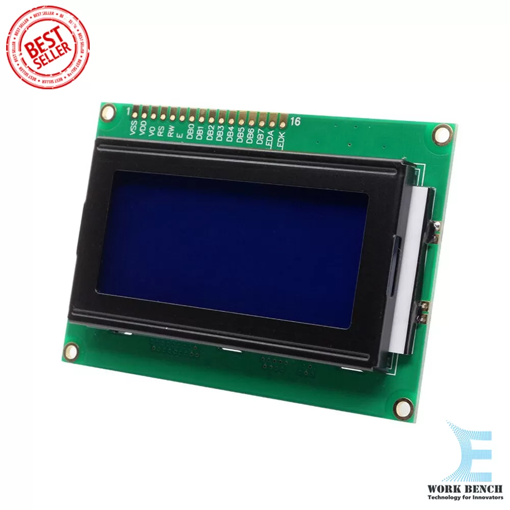 Generic 1604 LCD1604 5V Blue Backlight Character LCD Display Module - image 2